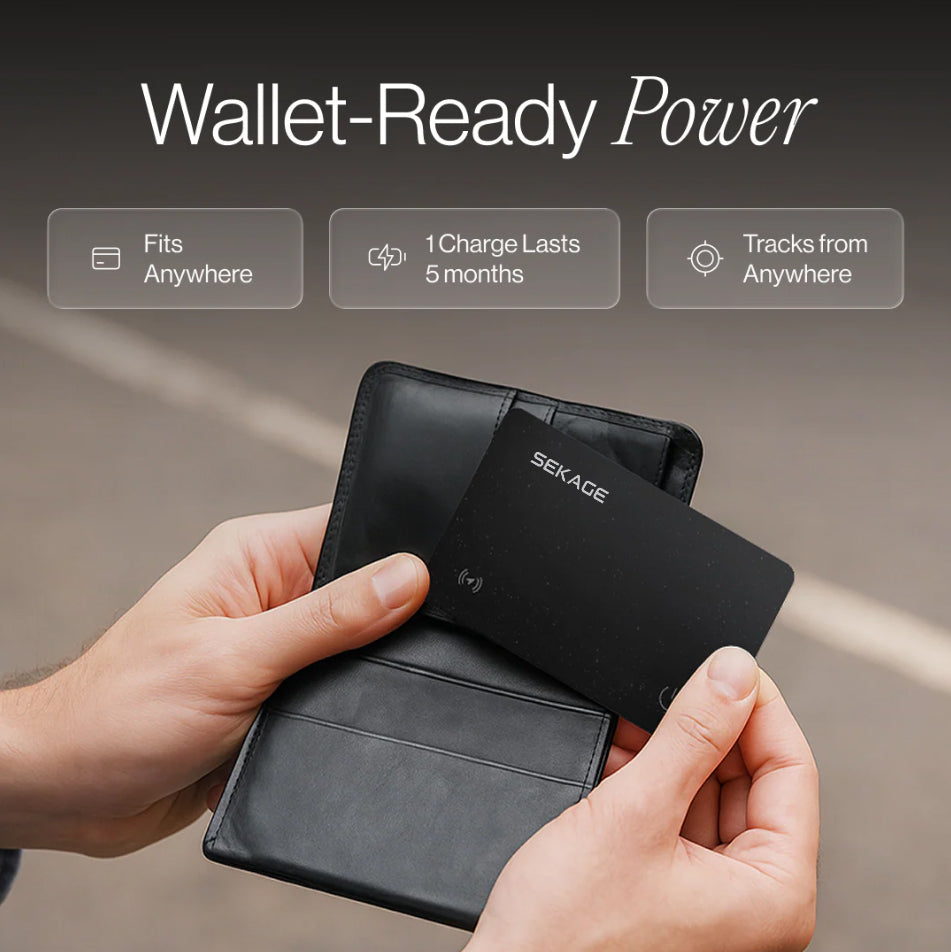 Sekage Tracking Card