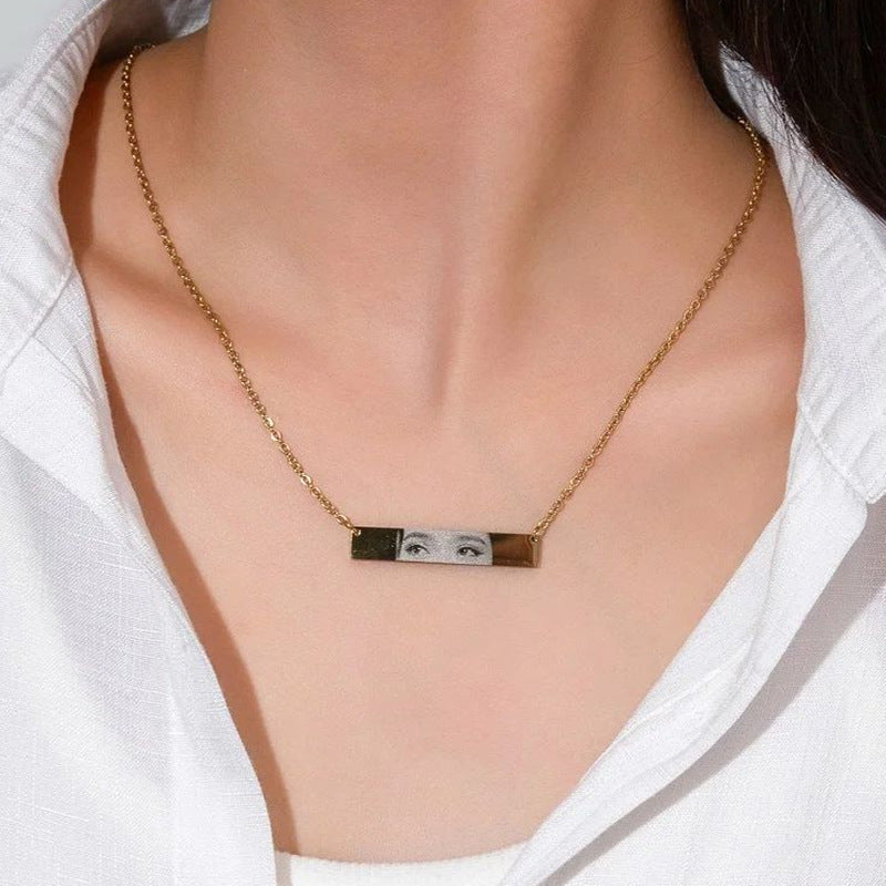 Custom Eyes Necklace