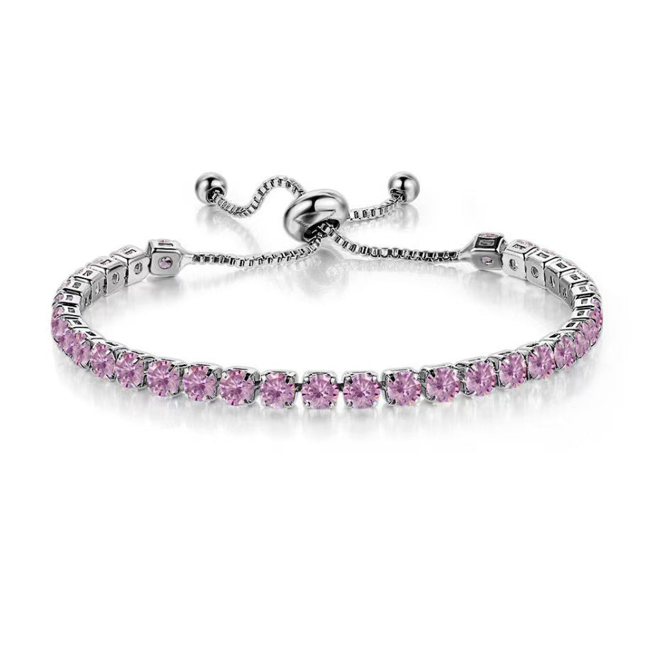 Adjustable Tennis Bracelet