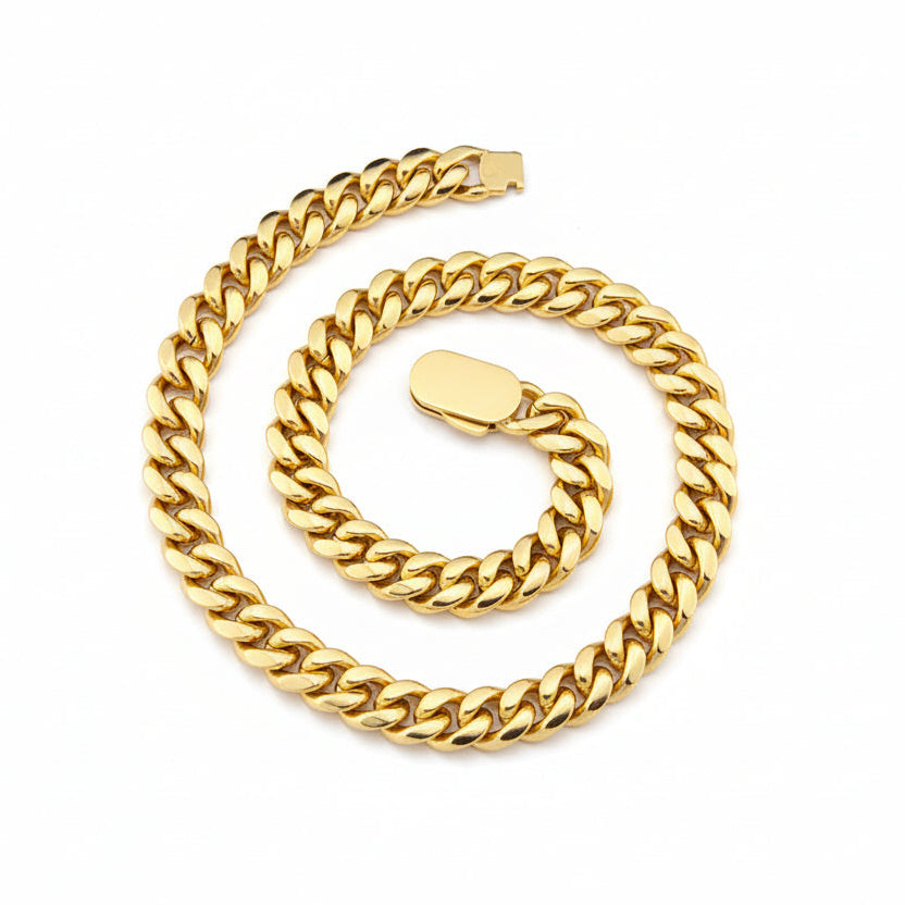 Sekage Solid Cuban Chain